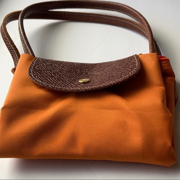 Bags Authentic Longchamp Pliage Saffron Bag Small Poshmark